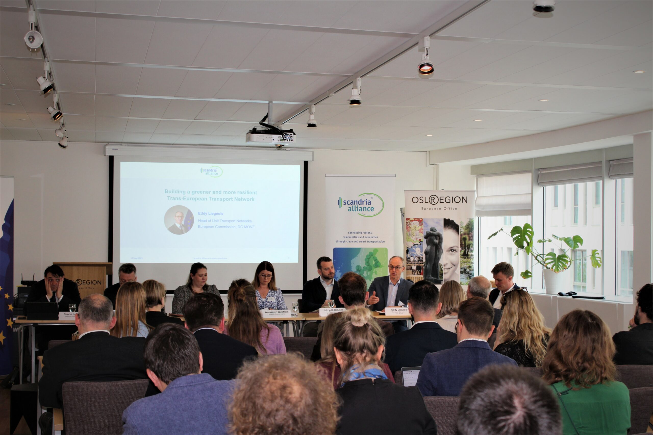 Speakers, pannelists and participants of the Scandria Alliance round table event in Brussels on 24 May 2023